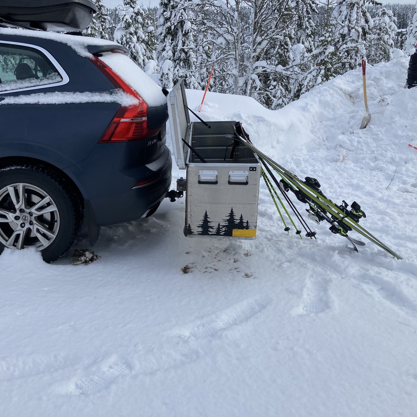 Dragkroksbox uthyrning vinter